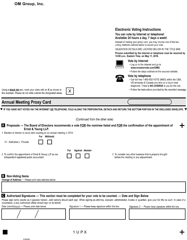 (PROXY CARD)